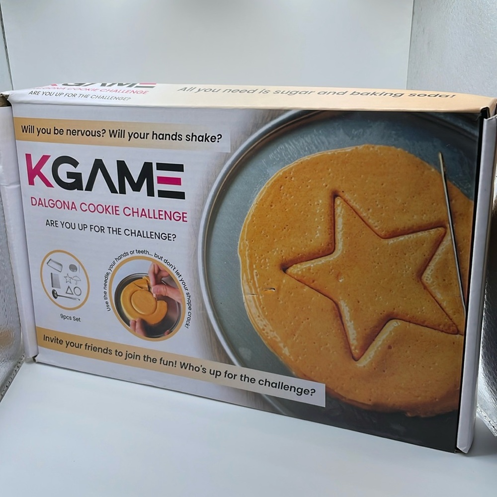 Squid Game Dalgona Cookie Challenge 
Kit